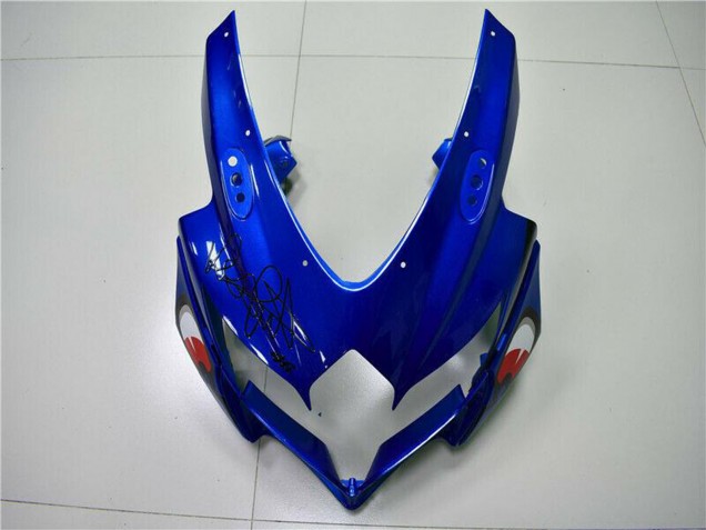 Großhandel Suzuki GSXR 600/750 Motorrad Verkleidung 2008-2010 - Blau Gelb Hai