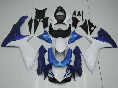 Großhandel Suzuki GSXR 600/750 Motorrad Verkleidung 2011-2024 - Weiss Hellblau