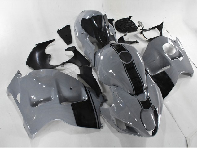 Großhandel Suzuki GSXR 1300 Hayabusa Motorrad Verkleidung 1996-2007 - Nardo Grau Schwarz Kein Aufkleber