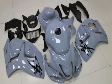 Großhandel Suzuki GSXR 1300 Hayabusa Motorrad Verkleidung 2008-2020 - Nardo Grau Schwarz Aufkleber