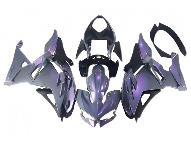 Großhandel Kawasaki Ninja 500 EX500R Motorrad Verkleidung 2024-2025 - Chameleon Grau Dazz Perl Lila