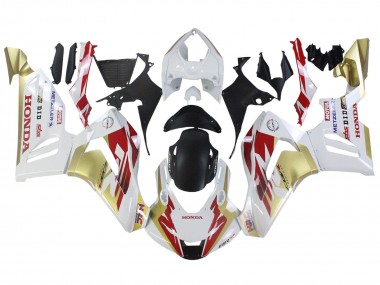Großhandel Honda CBR1000RR-R Motorrad Verkleidung 2020-2023 - Weiss Rot Gold Motul HRC