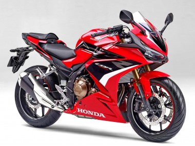 Großhandel Honda CBR400R Motorrad Verkleidung 2022 - Rot Weiss Glanzendes Schwarz