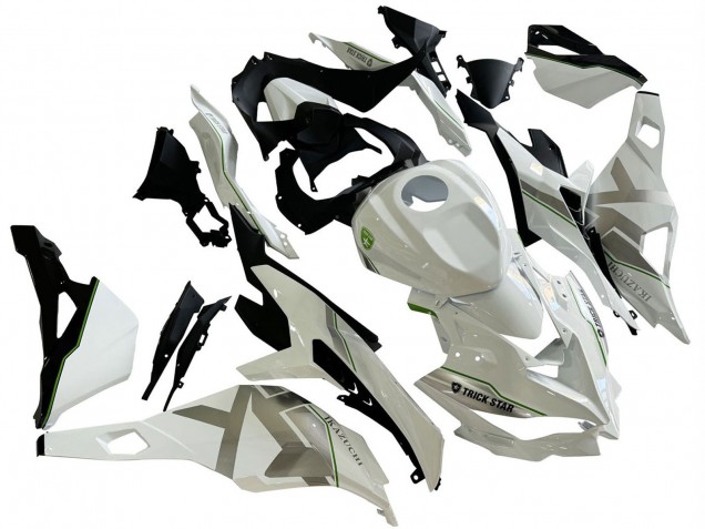 Großhandel Kawasaki ZX25R ZX-25R Motorrad Verkleidung 2019-2025 - Weiss Silber Grun Schwarz Trick Star