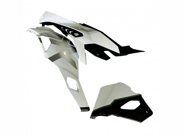Großhandel Kawasaki ZX25R ZX-25R Motorrad Verkleidung 2019-2025 - Weiss Silber Grun Schwarz Trick Star