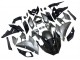 Großhandel Kawasaki Ninja H2 Motorrad Verkleidung 2015-2022 - Silber Schwarz Carbonfaser