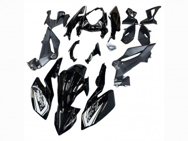 Großhandel Kawasaki Z400 Motorrad Verkleidung 2018-2024 - Glanzendes Schwarz