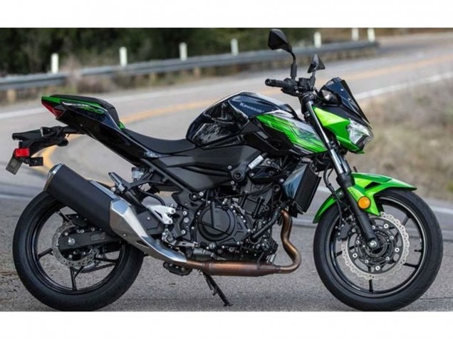 Großhandel Kawasaki Z400 Motorrad Verkleidung 2018-2024 - Grun Schwarz
