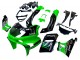 Großhandel Kawasaki ZZR600 Motorrad Verkleidung 1998-2003 - Grun Schwarz Monster Elf