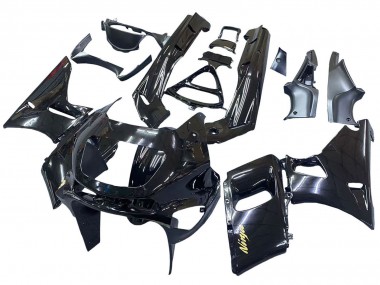 Großhandel Kawasaki ZZR600 Motorrad Verkleidung 1998-2003 - Glanzendes Schwarz Gold Ninja