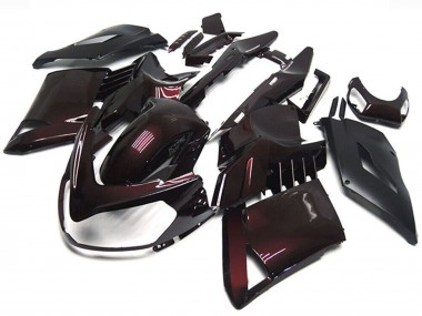 Großhandel Kawasaki GTR1400/ZG1400 Motorrad Verkleidung 2007-2009 - Kastanienbraun Rot Schwarz
