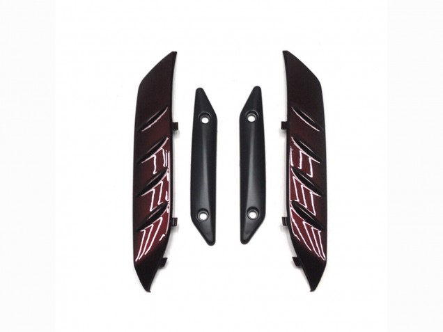 Großhandel Kawasaki GTR1400/ZG1400 Motorrad Verkleidung 2007-2009 - Kastanienbraun Rot Schwarz