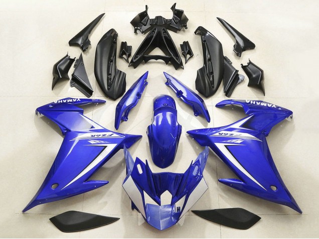 Großhandel Yamaha FZ6R Motorrad Verkleidung 2009-2015 - Blau Weiss