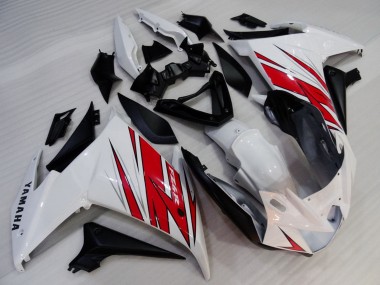 Großhandel Yamaha FZ6R Motorrad Verkleidung 2009-2015 - Weiss Rot Schwarz