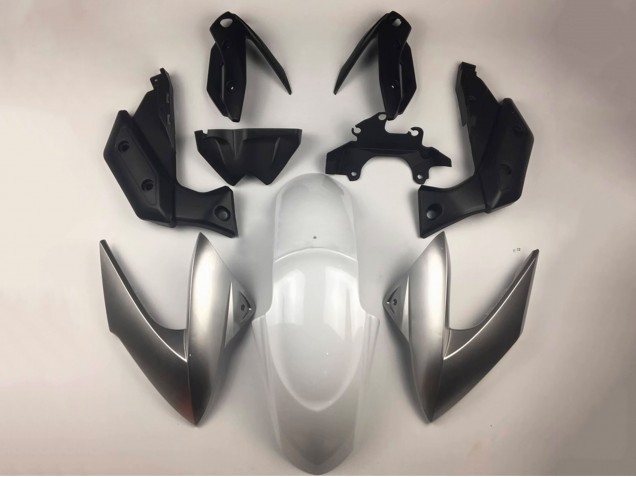 Großhandel Yamaha XJ6 Motorrad Verkleidung 2009-2012 - Weiss Silber