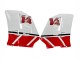 Großhandel Yamaha RZV500 / RD500 Motorrad Verkleidung 1985-1987 - Weiss Rot Schwarz