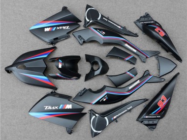 Großhandel Yamaha TMAX530 Motorrad Verkleidung 2012-2014 - Matt Schwarz Rot Blau 93
