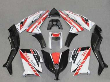 Großhandel Yamaha TMAX530 Motorrad Verkleidung 2012-2014 - Weiss Rot Schwarz Rennen