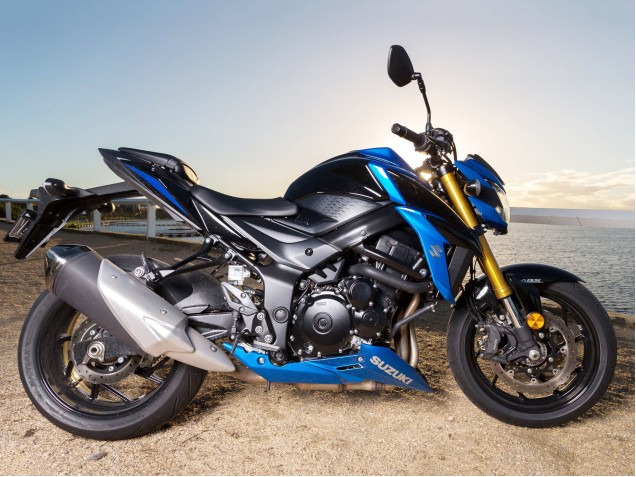 Großhandel Suzuki GSX-S 750 Motorrad Verkleidung Kit 2017-2022 - Blau Schwarz