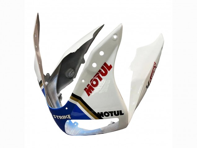 Großhandel Suzuki SV650 Motorrad Verkleidung 2003-2013 - Weiss Blau Lucky Strike Motul