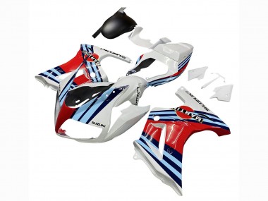 Großhandel Suzuki SV650 Motorrad Verkleidung 2003-2013 - Weiss Rot Blau Martini