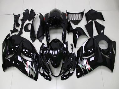 Großhandel Suzuki GSXR 1300 Hayabusa Motorrad Verkleidung 2008-2020 - Glanzendes Schwarz