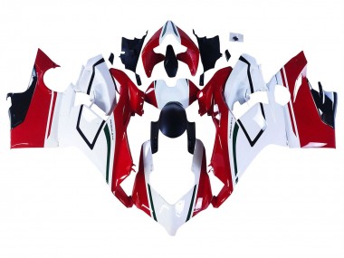Großhandel Ducati Panigale V4 V4S Motorrad Verkleidung 2018-2019 - Weiss Rot Grun Glanzendes Schwarz