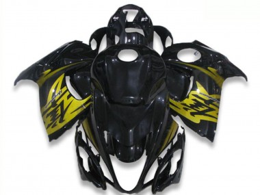 Großhandel Suzuki GSXR 1300 Hayabusa Motorrad Verkleidung 2008-2020 - Glanzendes Schwarz Gelb