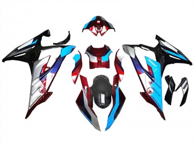 Großhandel BMW S1000RR Motorrad Verkleidung 2023-2024 - Silber Rot Blau Schwarz
