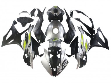 Großhandel BMW S1000RR Motorrad Verkleidung 2023-2024 - Silber Matt Schwarz Limetten Grun