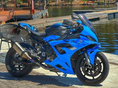 Großhandel BMW S1000RR Motorrad Verkleidung 2023-2024 - Glanzendes Blau