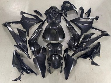 Großhandel BMW S1000RR Motorrad Verkleidung 2023-2024 - Glanzendes Schwarz Carbonfaser