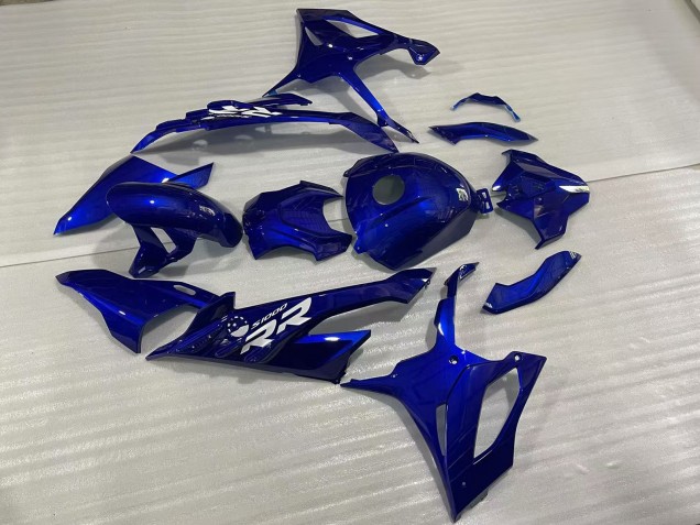 Großhandel BMW S1000RR Motorrad Verkleidung 2023-2024 - Glanzendes Dunkel Blau
