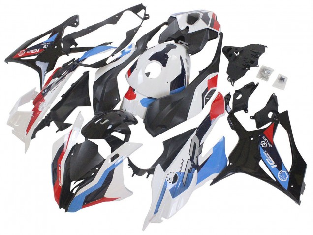 Großhandel BMW S1000RR Motorrad Verkleidung 2023-2024 - Weiss Blau Rot Matt Schwarz