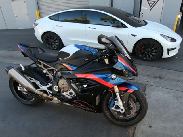 Großhandel BMW S1000RR Motorrad Verkleidung 2019-2022 - Schwarz Blau Rot