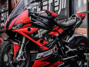 Großhandel BMW S1000RR Motorrad Verkleidung 2019-2022 - Schwarz Rot Grau