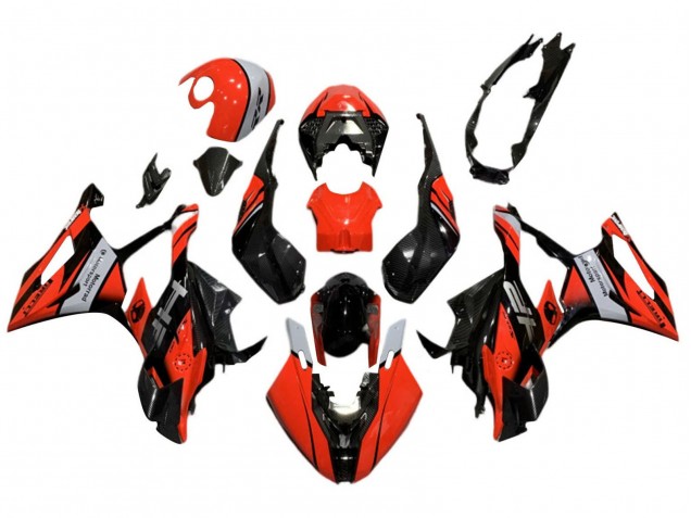 Großhandel BMW S1000RR Motorrad Verkleidung 2019-2022 - Schwarz Rot Grau