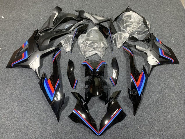 Großhandel BMW S1000RR Motorrad Verkleidung 2019-2022 - Schwarz Blau Rot