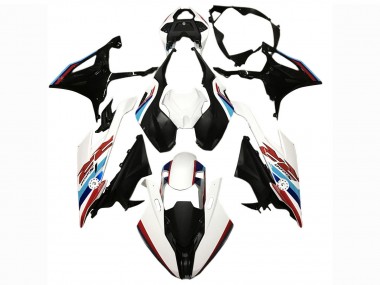 Großhandel BMW S1000RR Motorrad Verkleidung 2019-2022 - Schwarz Weiss Blau