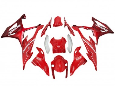 Großhandel BMW S1000RR Motorrad Verkleidung 2019-2022 - Rot Silber MaxWrist