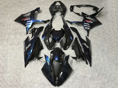 Großhandel BMW S1000RR Motorrad Verkleidung 2019-2022 - Schwarz Dunkel blau