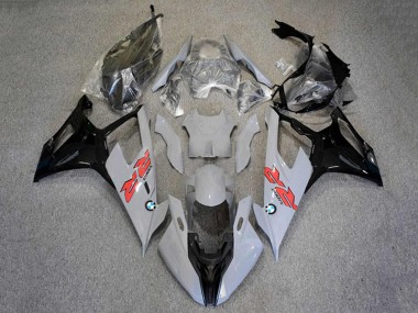Großhandel BMW S1000RR Motorrad Verkleidung 2019-2022 - Schwarz Grau Weiss