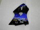 Großhandel Kawasaki ZX6R Motorrad Verkleidung 2000-2002 - Blau Glanzendes Schwarz Elf Bridgestone