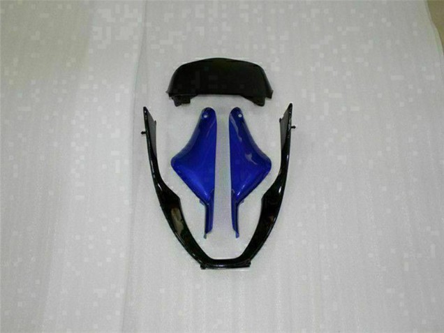 Großhandel Kawasaki ZX6R Motorrad Verkleidung 2000-2002 - Blau Glanzendes Schwarz Elf Bridgestone