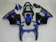 Großhandel Kawasaki ZX6R Motorrad Verkleidung 2000-2002 - Blau Glanzendes Schwarz Elf Bridgestone
