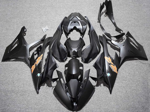 Großhandel BMW S1000RR Motorrad Verkleidung 2019-2022 - Schwarz