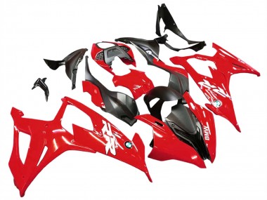 Großhandel BMW S1000RR Motorrad Verkleidung Kit 2019-2022 - Rot Schwarz