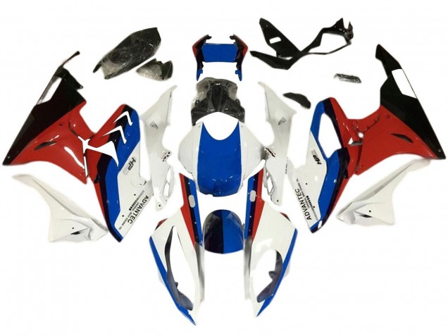 Großhandel BMW S1000RR Motorrad Verkleidung 2017-2018 - Weiss Blau Rot Schwarz