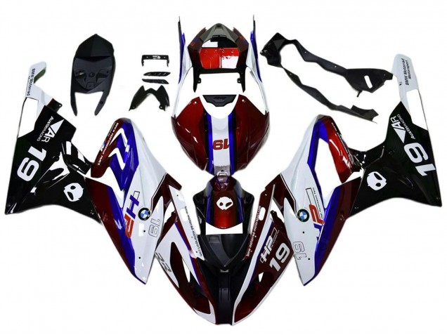 Großhandel BMW S1000RR Motorrad Verkleidung 2017-2018 - Weiss Rot Blau Schwarz