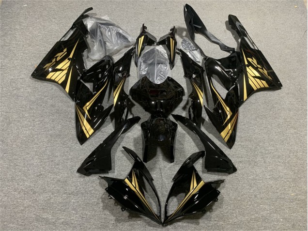 Großhandel BMW S1000RR Motorrad Verkleidung 2015-2016 - Glanzendes Schwarz Gold